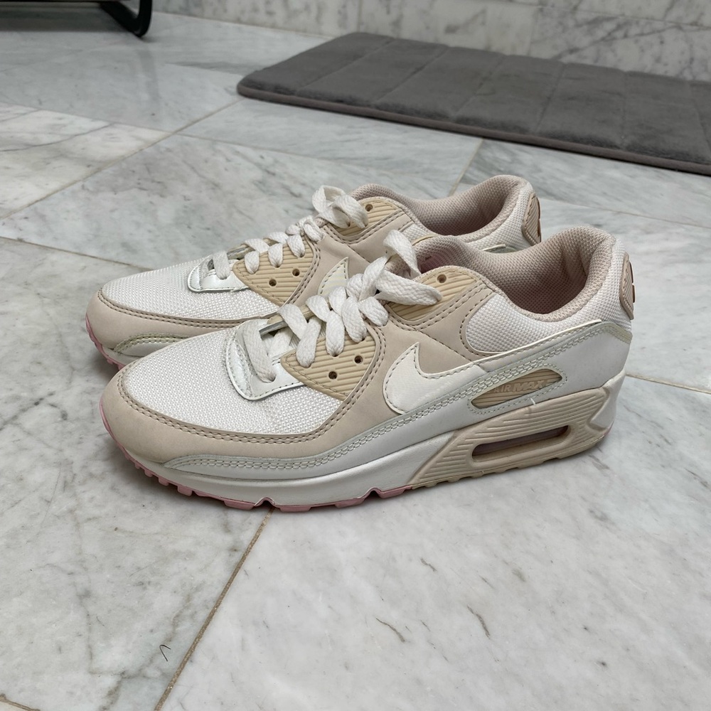 Nike Air Max 90 Summit White Orewood CT1873-100 Women’s Size 7 Men’s Size 5.5